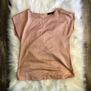 The Limited pink satin top